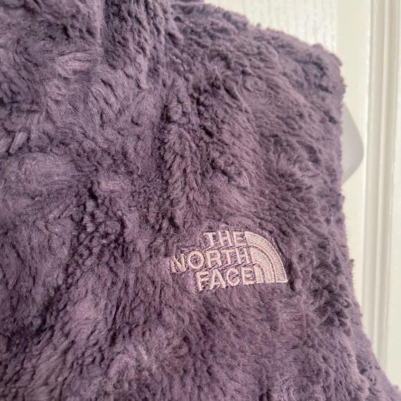 The North Face Vest Womens Medium Purple Reversible Mossbud Swirl Fleece - Picture 2 of 10